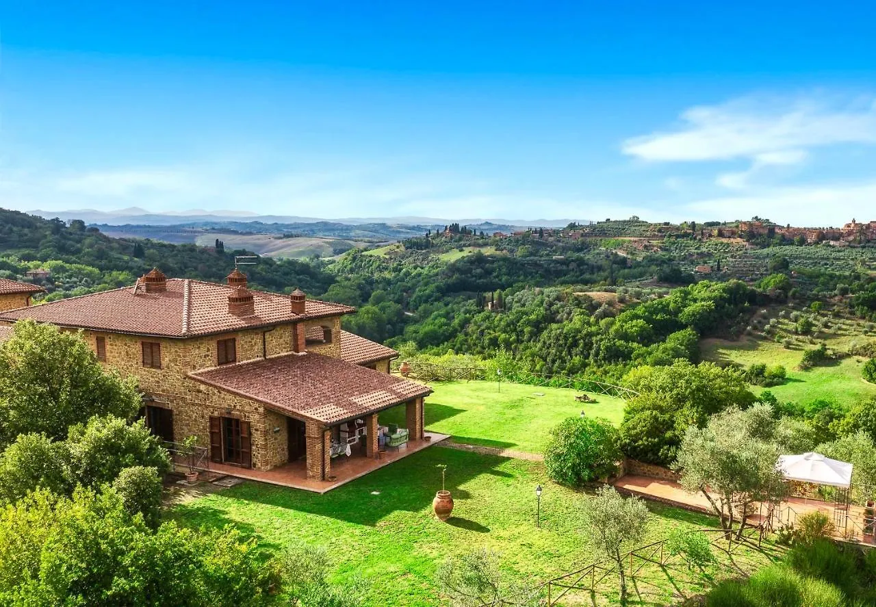 Casa Ora D'Oro - Panoramic Views / Pool / Private Garden Villa Trequanda Italy