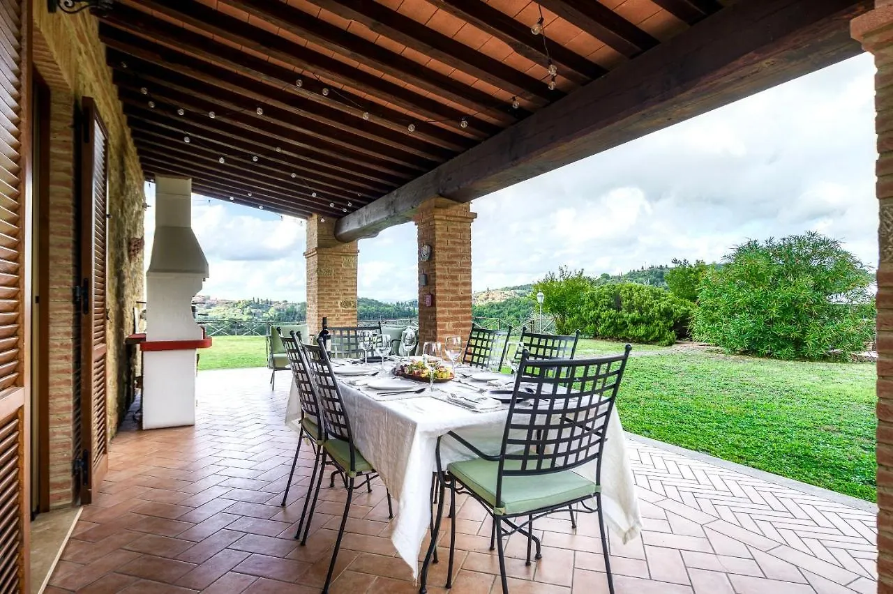 Casa Ora D'Oro - Panoramic Views / Pool / Private Garden Villa Trequanda