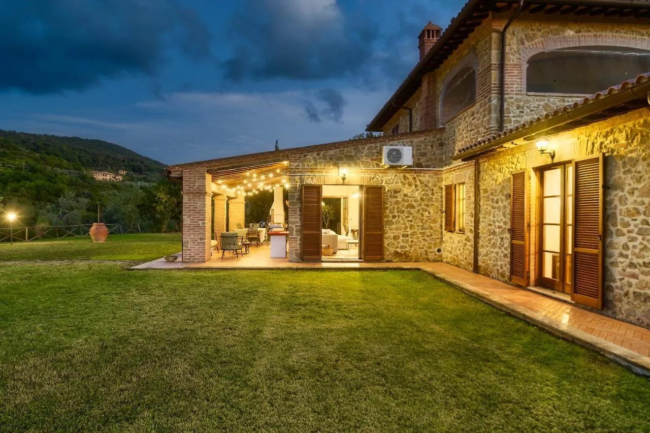 Casa Ora D'Oro - Panoramic Views / Pool / Private Garden Villa Trequanda 0*,